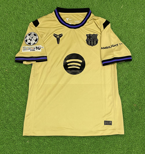 Barcelona 25/26 Away Kit 🐍 | UCL Badge | Luxury Edition 👑