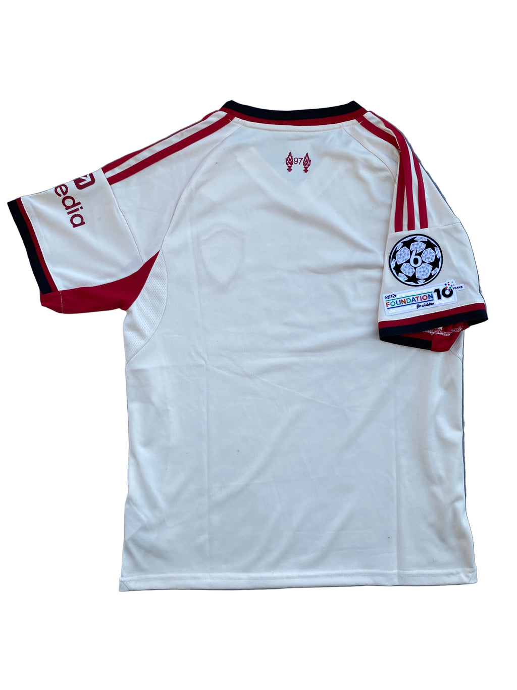 Liverpool 25/26 Away Kit ⚪🔴 | UCL Badge | Luxury Edition 👑