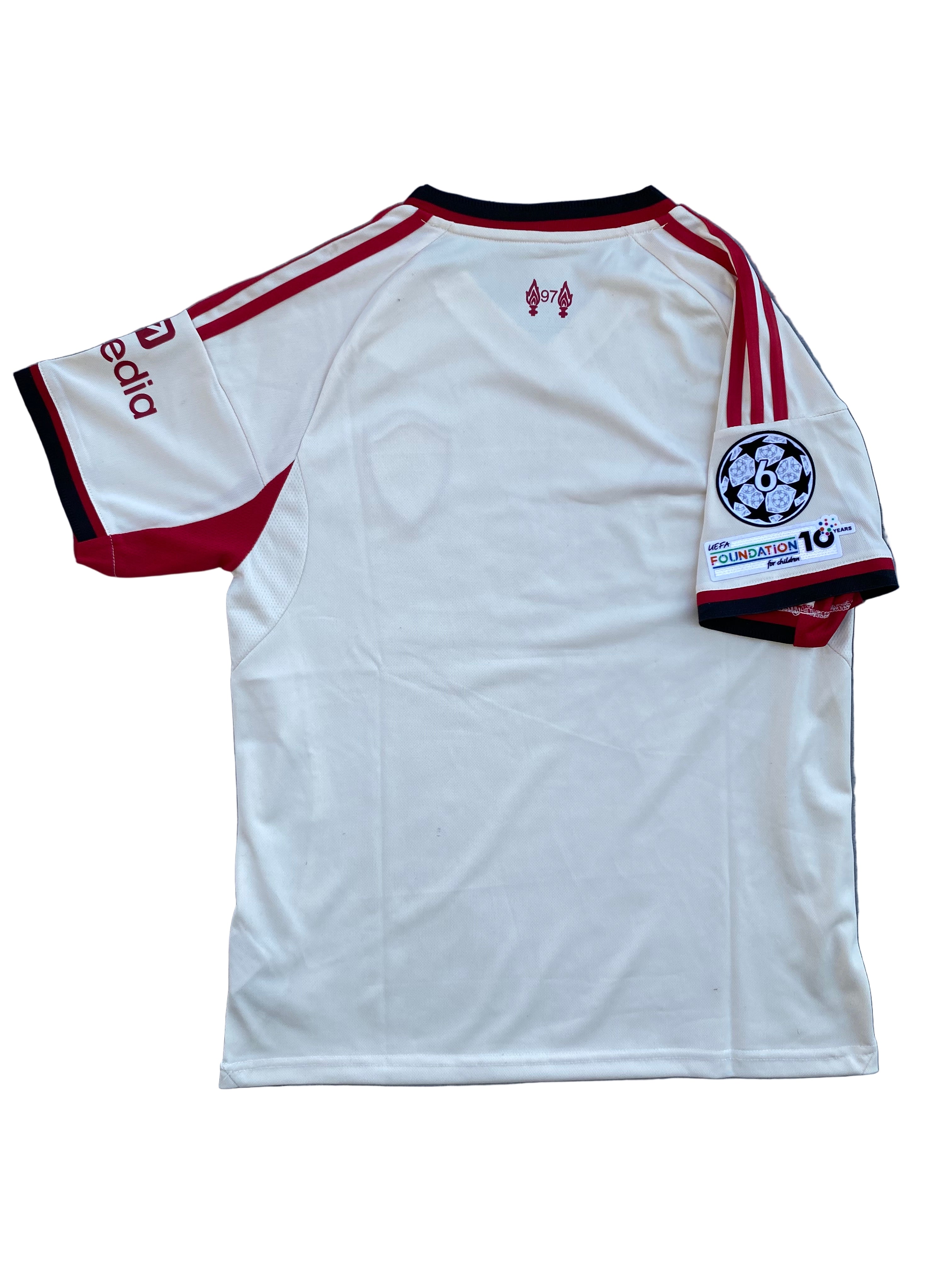 Liverpool 25/26 Away Kit ⚪🔴 | UCL Badge | Luxury Edition 👑