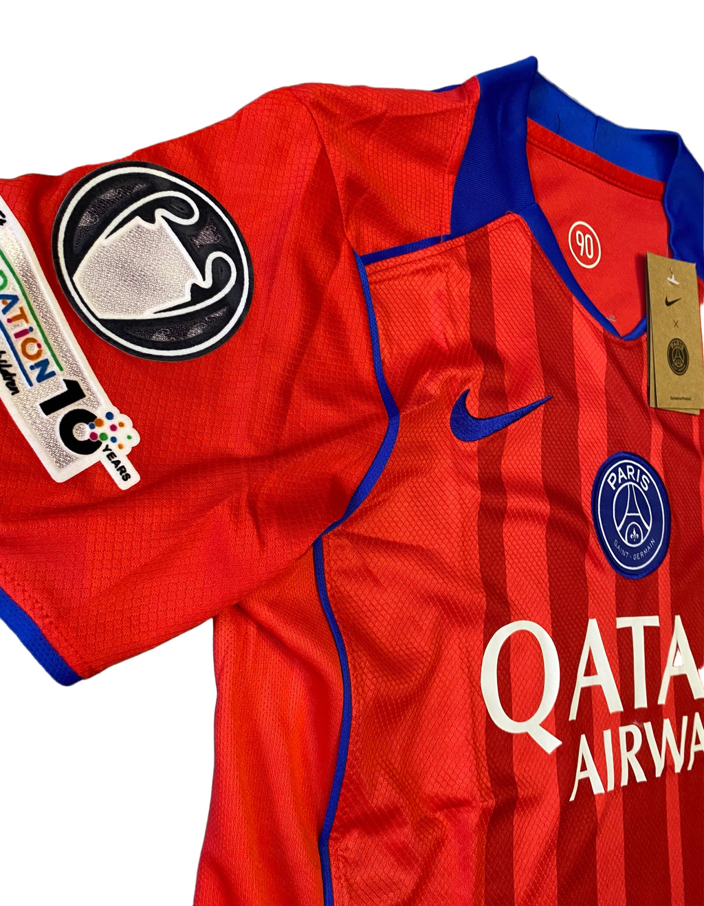 PSG 25/26 Red Third Kit 🔴 | Total 90 Remake | UCL Badge | Luxury Edition 👑