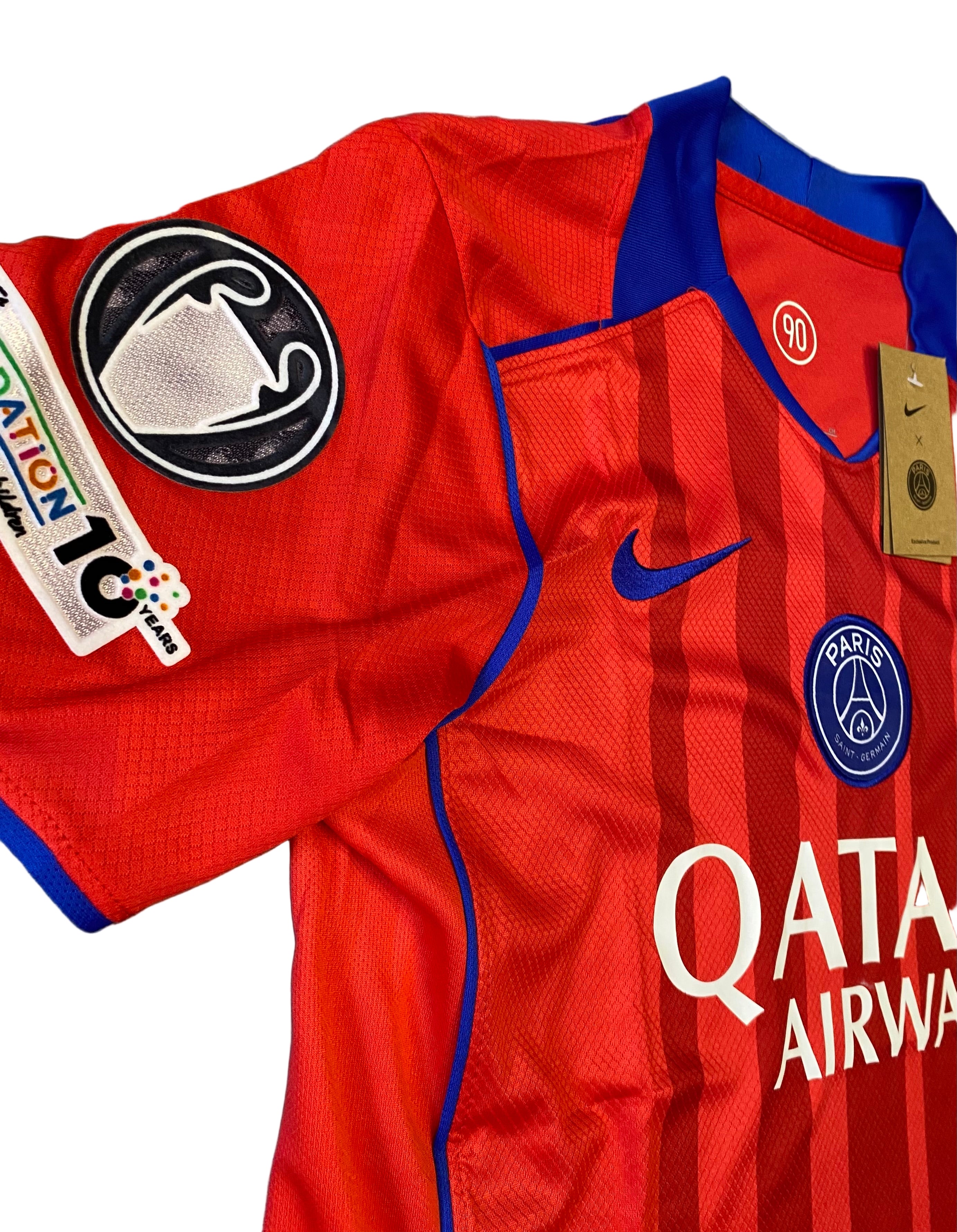 PSG 25/26 Red Third Kit 🔴 | Total 90 Remake | UCL Badge | Luxury Edition 👑