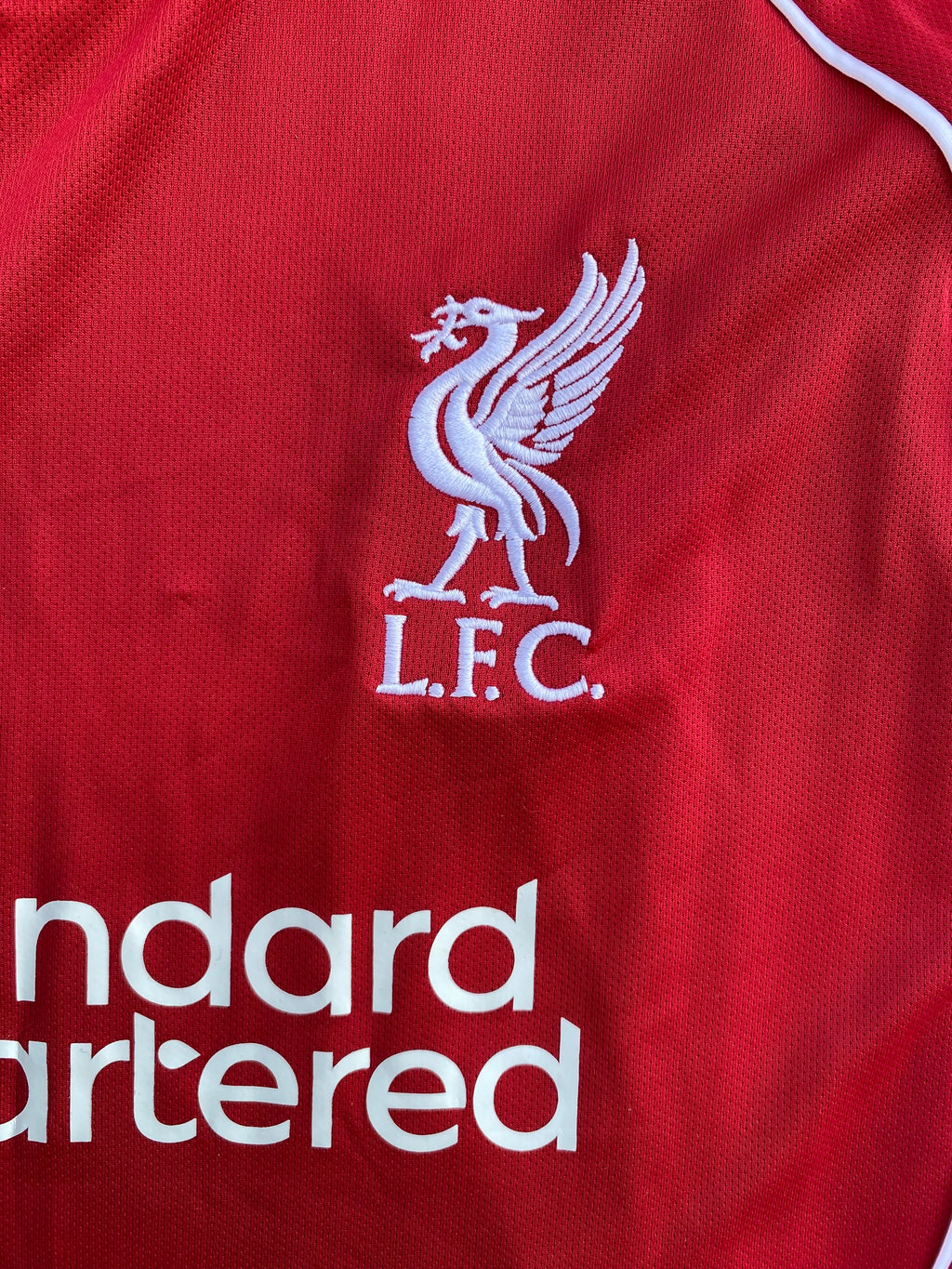 Liverpool 25/26 Home Kit 🔴 | Mohamed Salah #11 | UCL Badge | Luxury Edition 👑