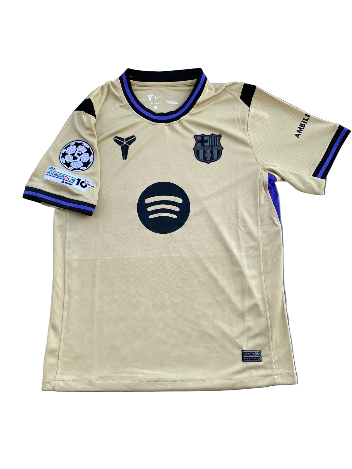 Barcelona 25/26 Away Kit 🐍 | UCL Badge | Luxury Edition 👑