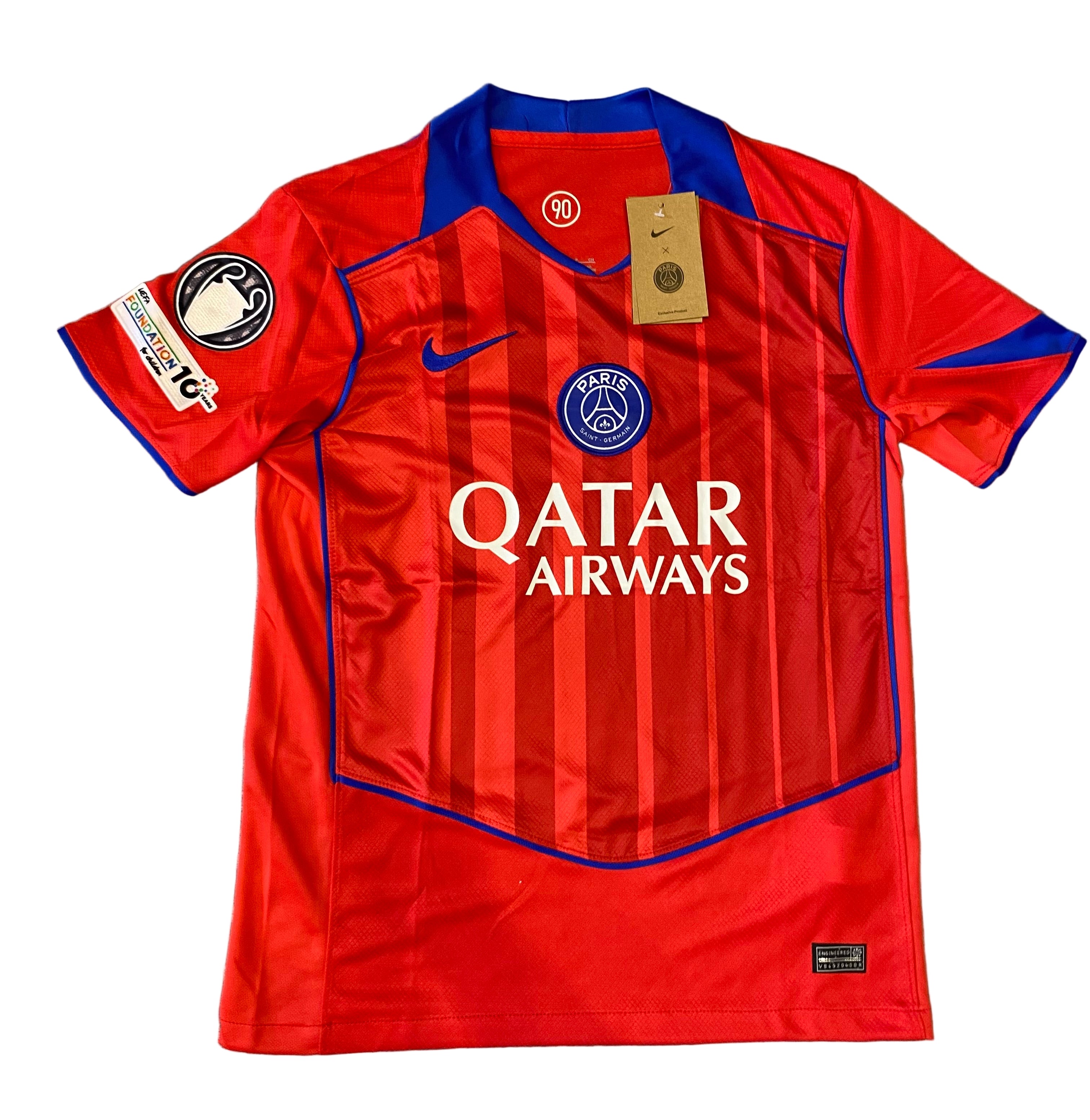 PSG 25/26 Red Third Kit 🔴 | Total 90 Remake | UCL Badge | Luxury Edition 👑