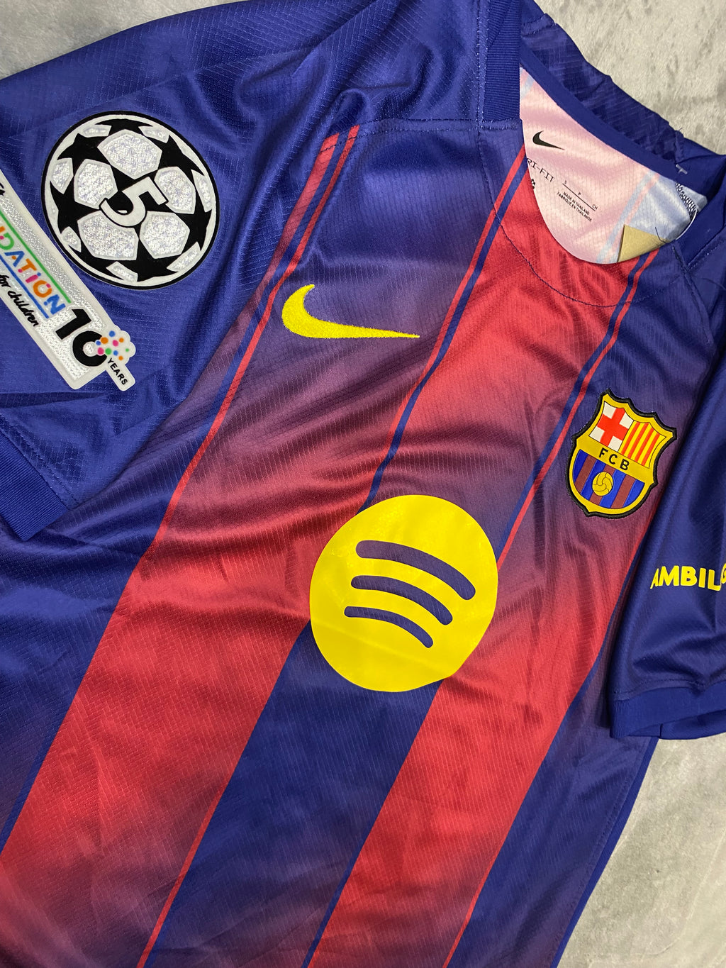Barcelona 25/26 Home Kit 🔵🔴 | UCL Badge | Luxury Edition 👑