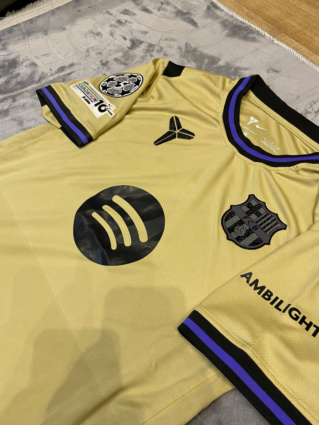 Barcelona 25/26 Away Kit 🐍 | UCL Badge | Luxury Edition 👑