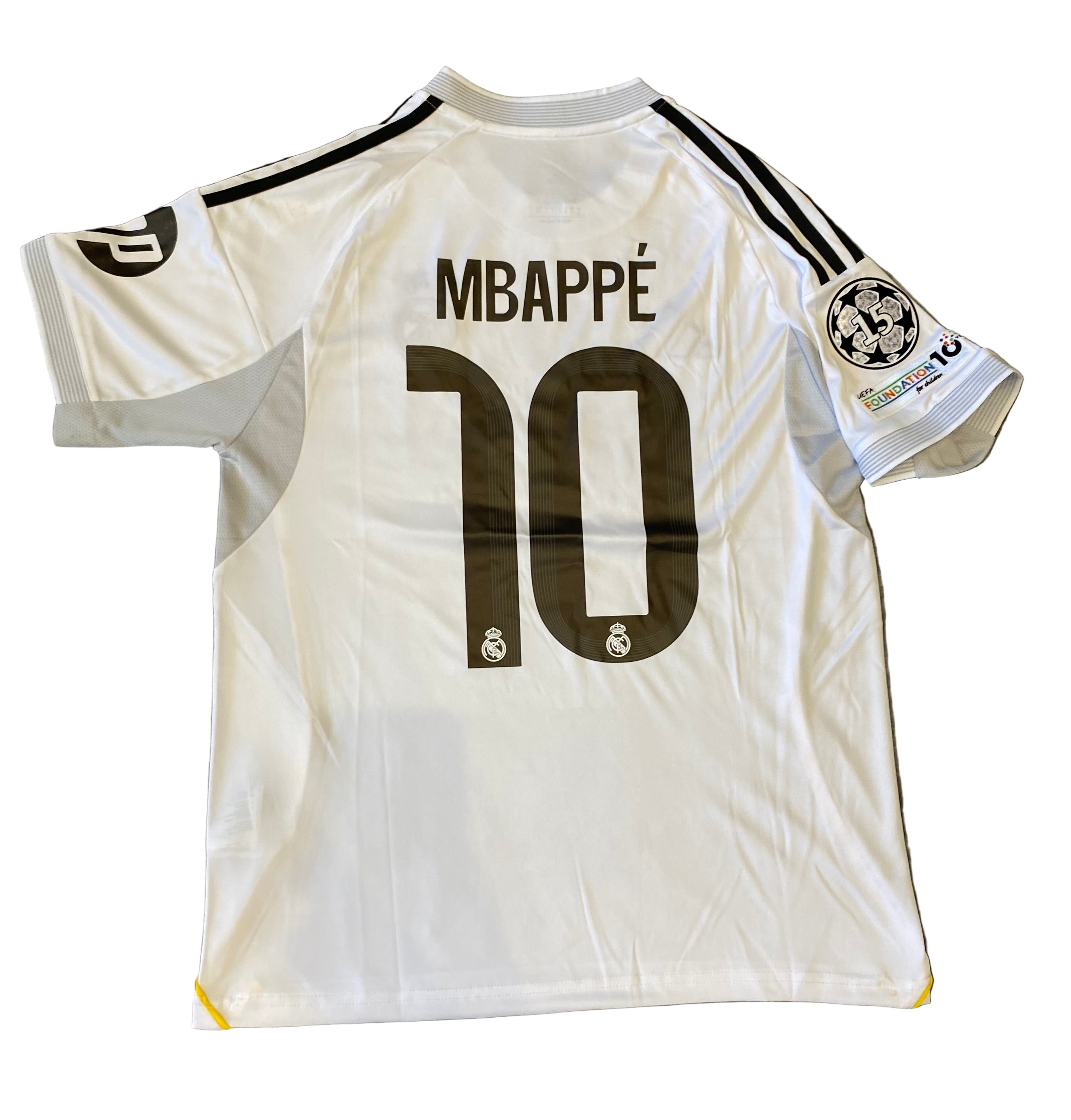 Mbappé x Real Madrid 25/26 Home Kit 👑 | #10 | UCL + Intercontinental Badges | Luxury Edition