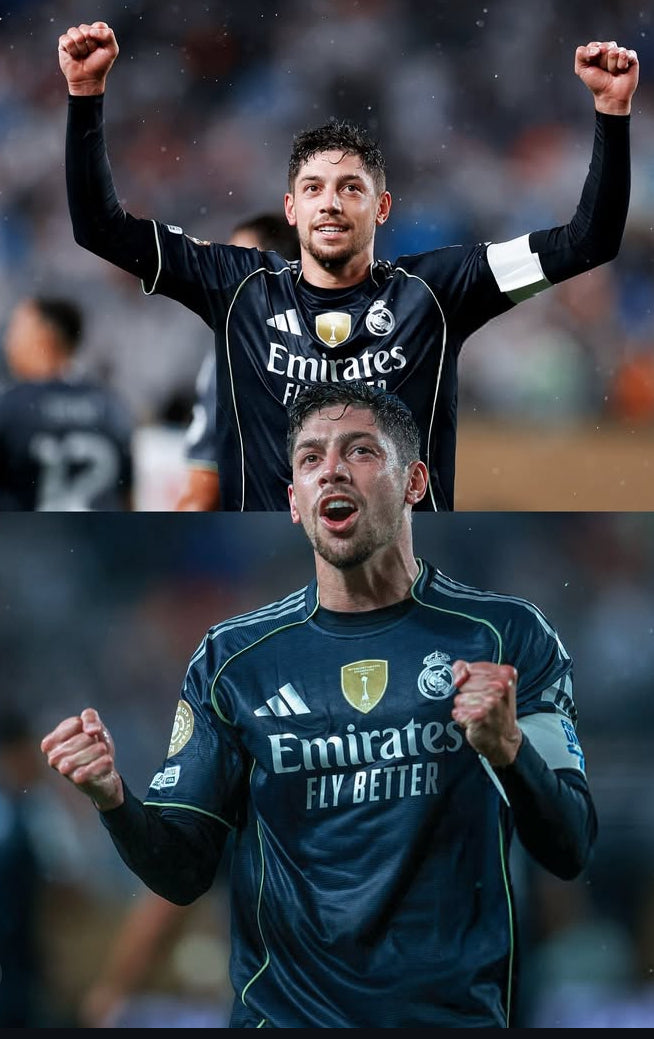 ⚫ Real Madrid 25/26 Away Kit 🐺