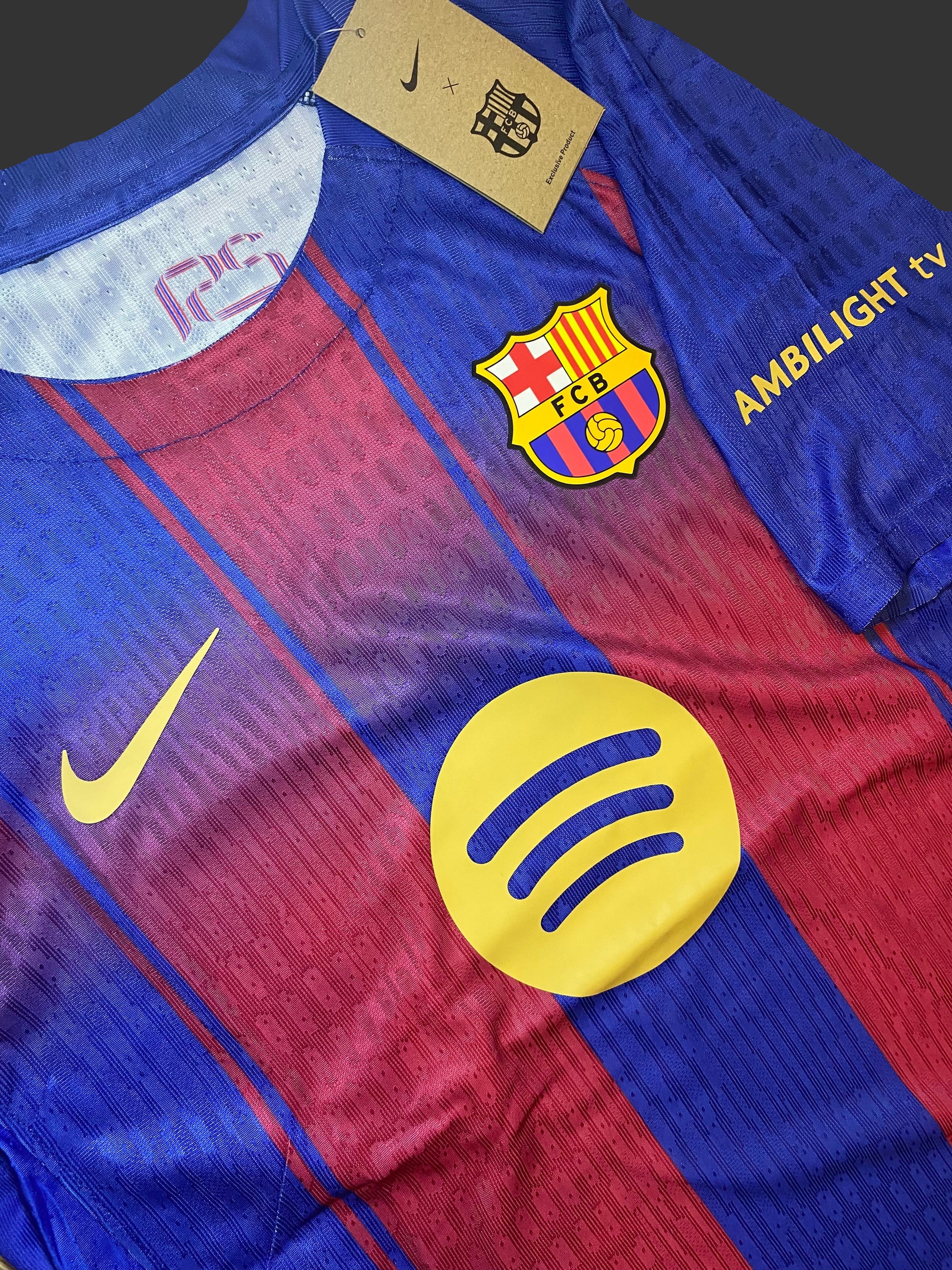 🔷 Barcelona 25/26 Home Kit 🔴