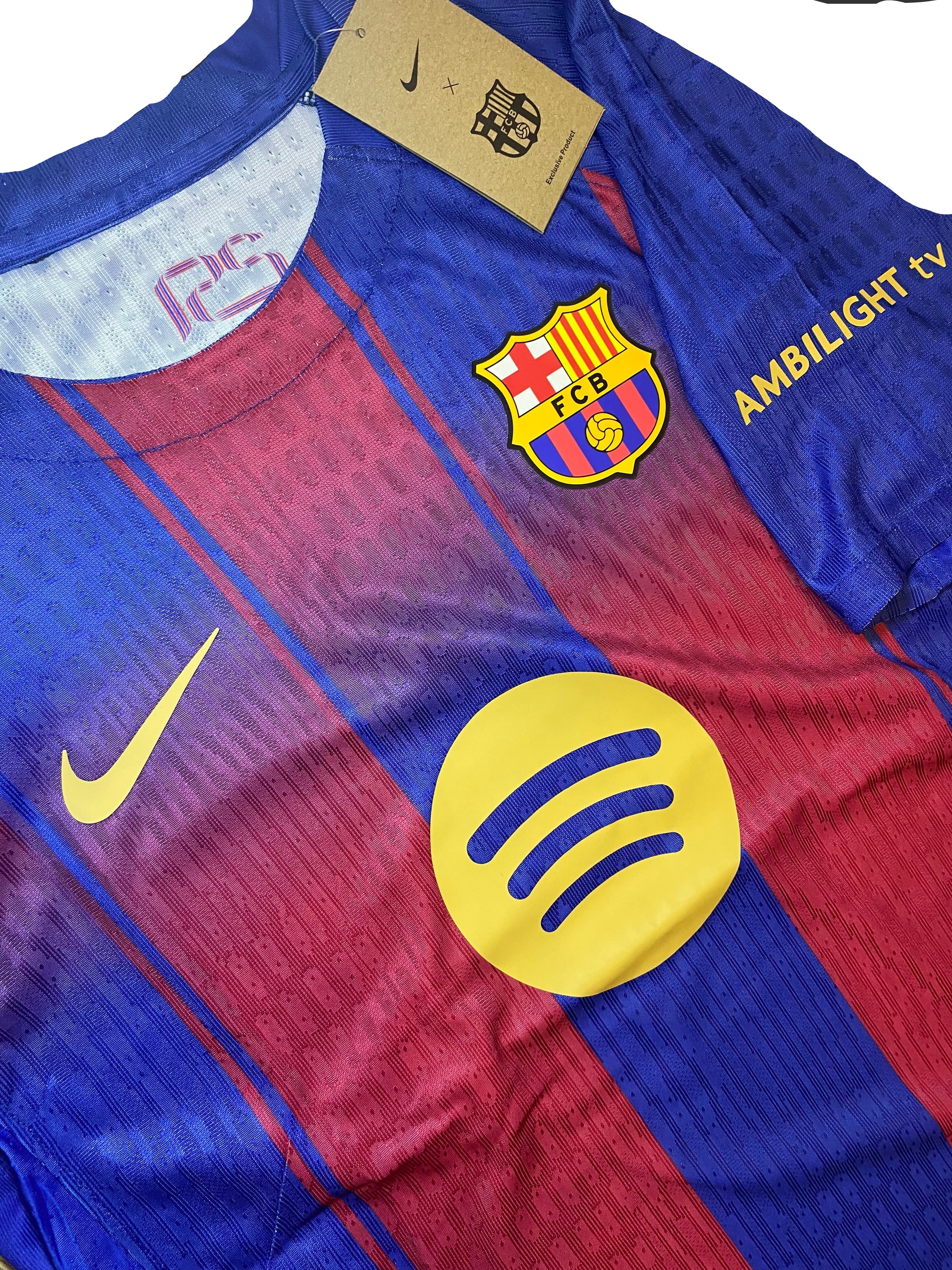 🔷 Barcelona 25/26 Home Kit 🔴